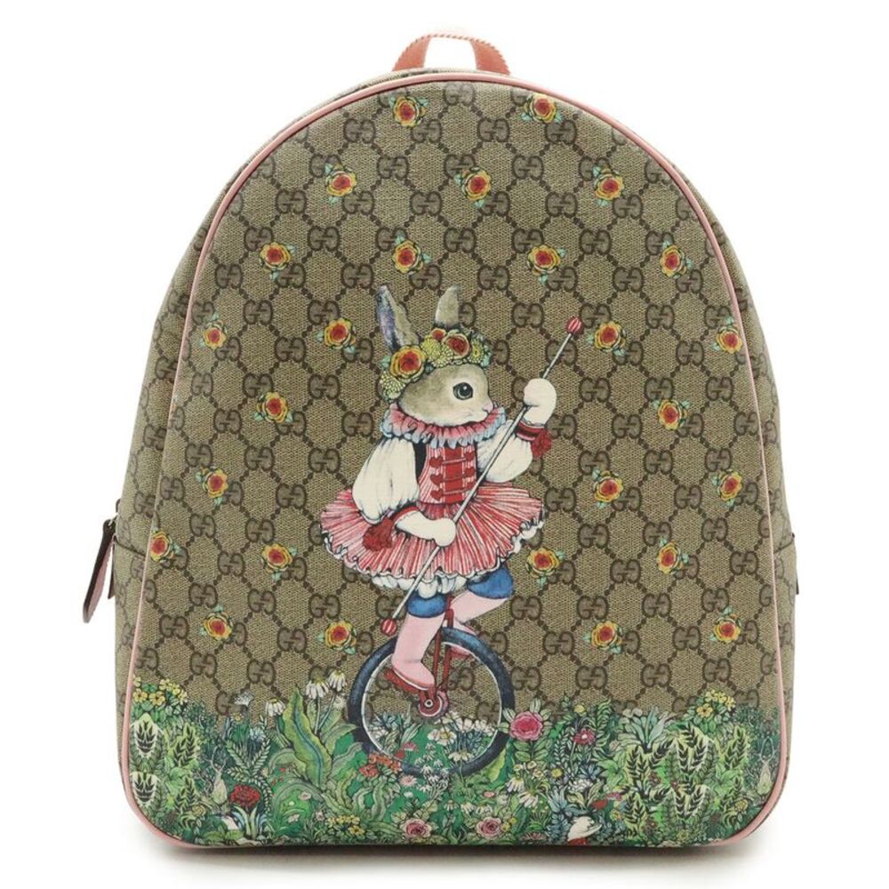 Gucci GG Supreme Coated Canvas Backpack